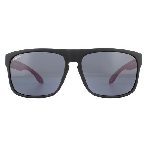 Rectangle with Pink Rubbertouch Polarized Sunglasses - One Size - montana - Modalova