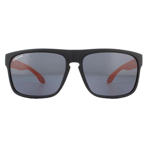 Rectangle with Orange Rubbertouch Polarized Sunglasses - One Size - NastyGal UK (+IE) - Modalova
