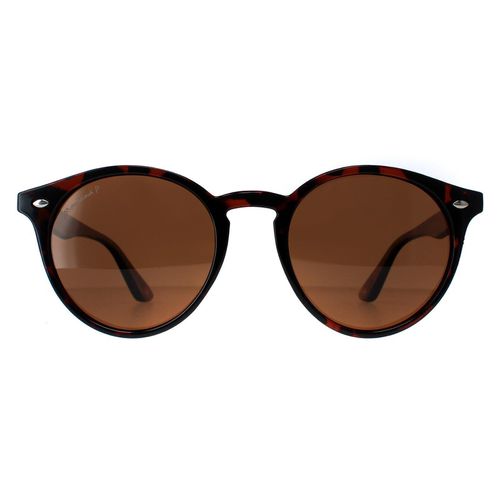 Round Tortoise Polarized MP20B Sunglasses - One Size - NastyGal UK (+IE) - Modalova