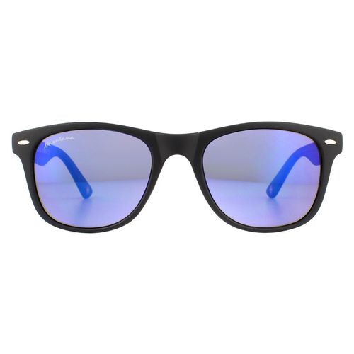 Rectangle Matte Rubbertouch Blue Sunglasses - One Size - NastyGal UK (+IE) - Modalova