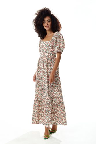 Womens Red Floral Maxi Dress with Cut out Back - - 14 - NastyGal UK (+IE) - Modalova