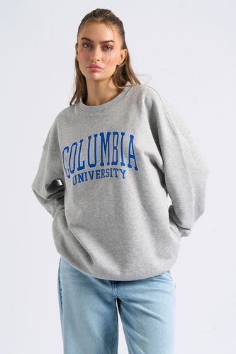 Womens Columbia Oversized Sweatshirt - - S - Urban Bliss - Modalova