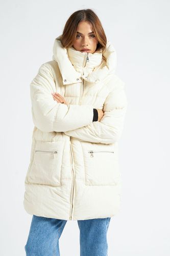 Womens Mid Length Puffer Coat - - 8 - Urban Bliss - Modalova