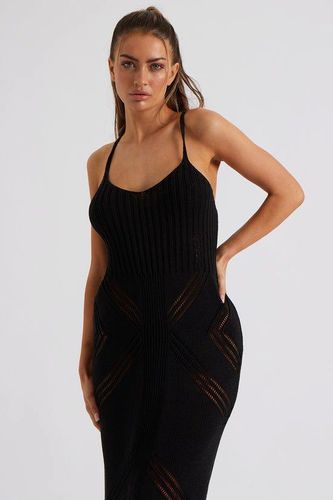 Womens Pointelle Knit Midaxi Dress - - M - NastyGal UK (+IE) - Modalova