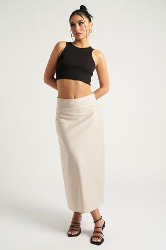 Womens Satin Bias Cut Midi Skirt - - 8 - NastyGal UK (+IE) - Modalova