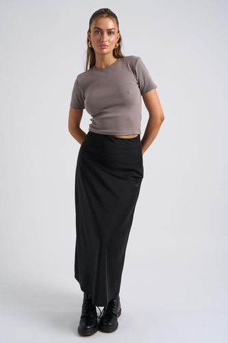 Womens Satin Bias Cut Midi Skirt - - 16 - NastyGal UK (+IE) - Modalova