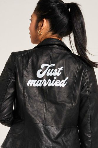 Womens Just Married Leather Jacket - - 8 - Barneys Originals - Modalova