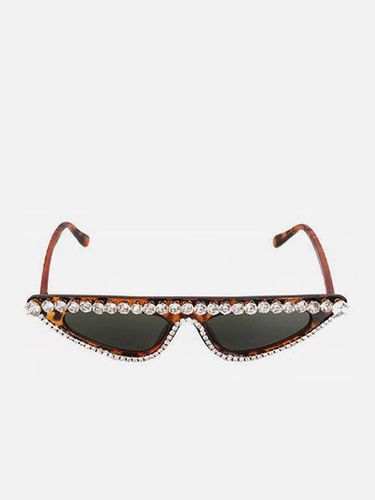 Womens Diamante Cateye Sunglasses In Tortoise Shell - - One Size - NastyGal UK (+IE) - Modalova