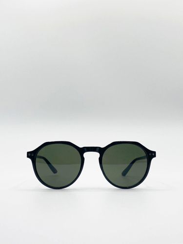 Classic Preppy Sunglasses With Key Hole Nosebridge - - One Size - NastyGal UK (+IE) - Modalova