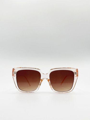 Plastic Frame Oversized Cat Eye Sunglasses - - One Size - NastyGal UK (+IE) - Modalova