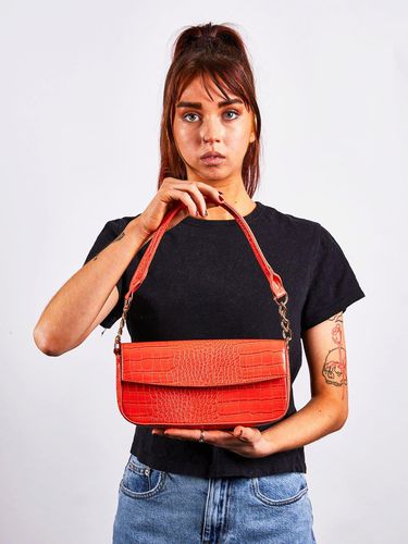 Womens Croc PU Mini Pillow Bag - - One Size - SVNX - Modalova
