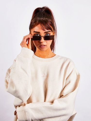 Womens Frameless Rectangle Sunglasses With Metal Arms - - One Size - NastyGal UK (+IE) - Modalova