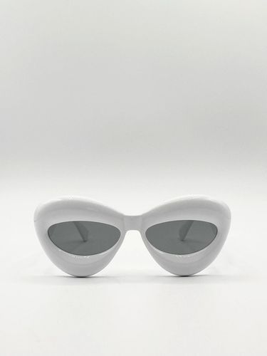 Womens Chunky Cateye Sunglasses - - One Size - SVNX - Modalova
