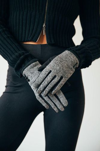 Womens Herringbone Gloves - - One Size - SVNX - Modalova