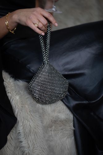 Womens Rhinestone Pouch Bag in - One Size - SVNX - Modalova