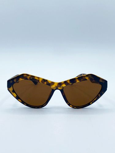 Womens Angular Sunglasses in Tortoiseshell - - One Size - SVNX - Modalova