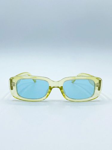 Womens Oval Sunglasses in Translucent - One Size - SVNX - Modalova