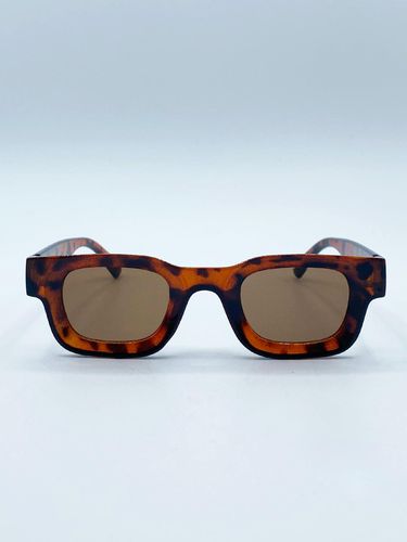 Womens Chunky Square Frame Sunglasses in Tortoiseshell - - One Size - SVNX - Modalova