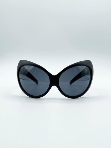 Womens Ultra Curved Wrap Around Sunglasses in - One Size - SVNX - Modalova