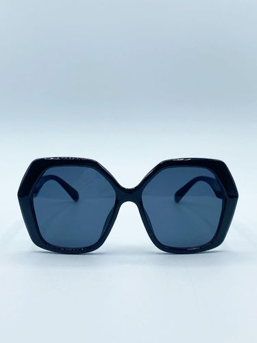 Womens Oversized Rounded Angular Sunglasses in - One Size - SVNX - Modalova