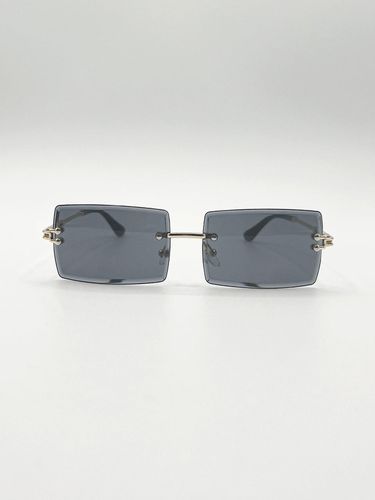 Womens Frameless Square Sunglasses in - One Size - SVNX - Modalova