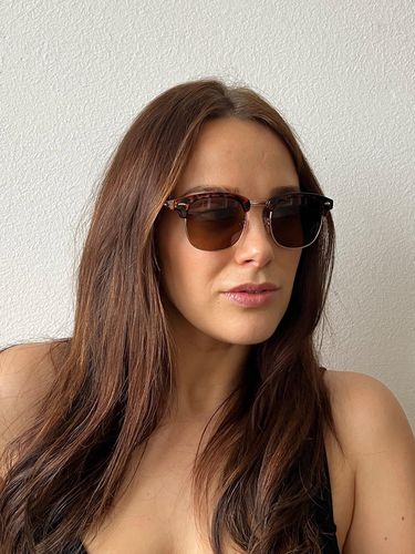 Half Frame Wayfarer Style Sunglasses - - One Size - NastyGal UK (+IE) - Modalova