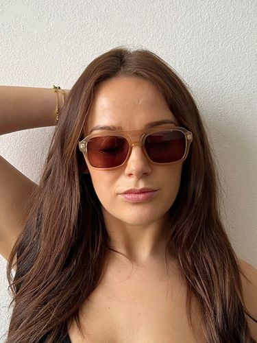 S Navigator Sunglasses In Matte Sand - - One Size - NastyGal UK (+IE) - Modalova