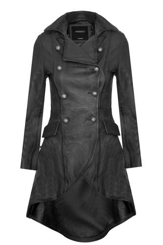 Womens Gothic Victorian Coat-Accra - - 14 - Infinity Leather - Modalova