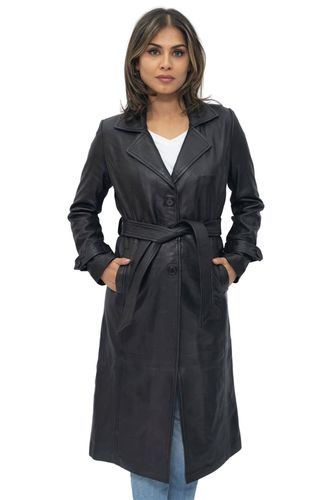 Womens Full Length Trench Coat-Alhambra - - 10 - Infinity Leather - Modalova
