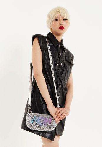 Womens Silver Crossbody Bag with HOH Print - - One Size - NastyGal UK (+IE) - Modalova