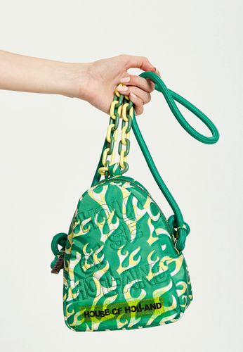 Womens Mint Flame Bag With Quilted Logo And Chain Detail - One Size - NastyGal UK (+IE) - Modalova