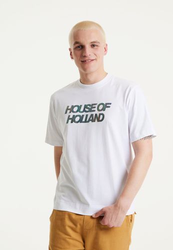 Womens Shimmer Rainbow Transfer Printed T-shirt - S - House of Holland - Modalova