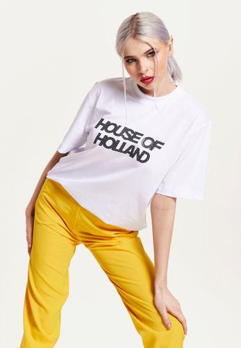 Womens Transfer Printed T-Shirt With A Small Spot 3D Detail - S - NastyGal UK (+IE) - Modalova