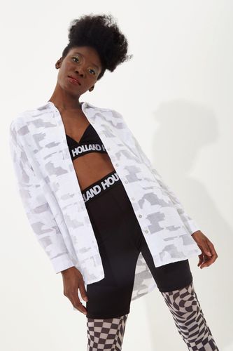 Womens White Shirt - S/M - NastyGal UK (+IE) - Modalova