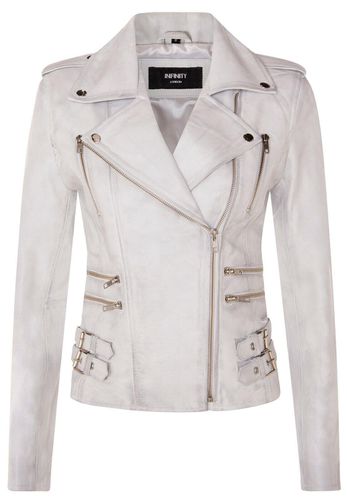 Womens Leather Brando Biker Jacket-Loddon - - 12 - Infinity Leather - Modalova