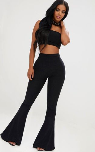 Womens Shape Slinky Flared Leg Trousers - 18 - NastyGal UK (+IE) - Modalova