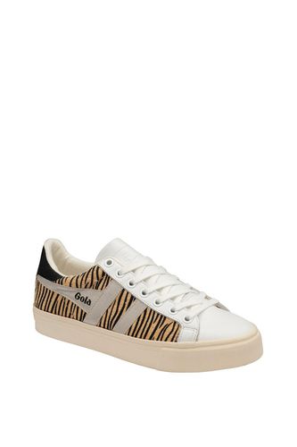 Womens 'Orchid II Africa' Ponyhair Lace-Up Trainers - - 3 - NastyGal UK (+IE) - Modalova
