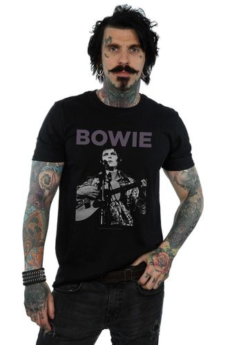 Rock Poster T-Shirt - Black - S - David Bowie - Modalova