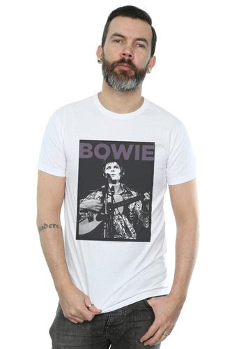 Rock Poster T-Shirt - White - S - David Bowie - Modalova