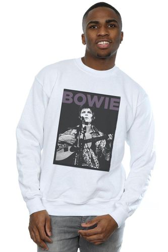 Rock Poster Sweatshirt - White - S - David Bowie - Modalova