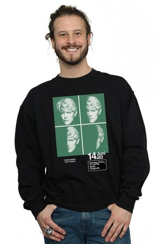 Concert Poster Sweatshirt - - S - David Bowie - Modalova