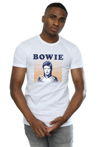 Orange Stripes T-Shirt - White - S - David Bowie - Modalova