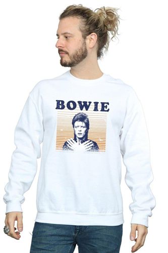 Orange Stripes Sweatshirt - - XXL - David Bowie - Modalova