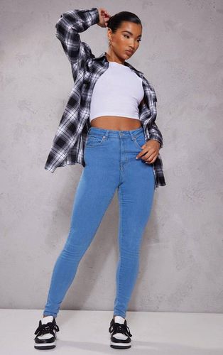 Womens L30 Light Wash 5 Pocket Skinny Jeans - - 16 - NastyGal UK (+IE) - Modalova