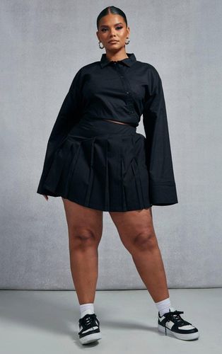 Womens Plus Pleated Mini Skirt - 16 - NastyGal UK (+IE) - Modalova