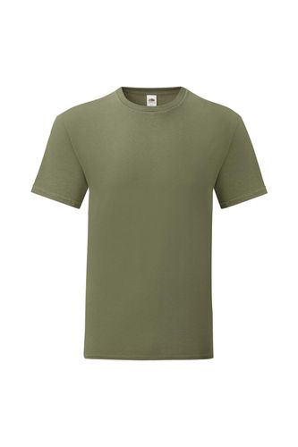 Iconic T-Shirt - Green - XXXL - Fruit of the Loom - Modalova