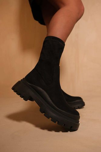 Womens 'Hollie' Ankle Boot With Chunky Heel - - 7 - NastyGal UK (+IE) - Modalova