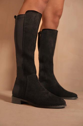 Womens 'Parker' Knee High Boots With Side Zip - - 3 - NastyGal UK (+IE) - Modalova