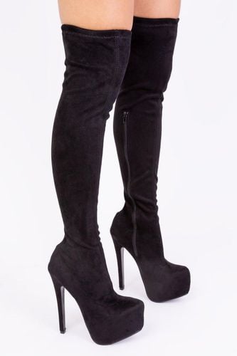 Womens 'Brinley' High Heel Over The Knee Boots - - 6 - NastyGal UK (+IE) - Modalova