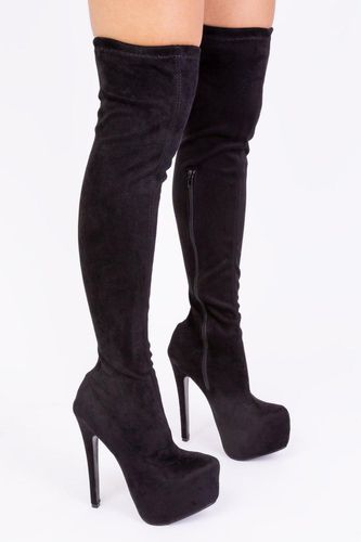 Womens 'Brinley' High Heel Over The Knee Boots - - 7 - NastyGal UK (+IE) - Modalova